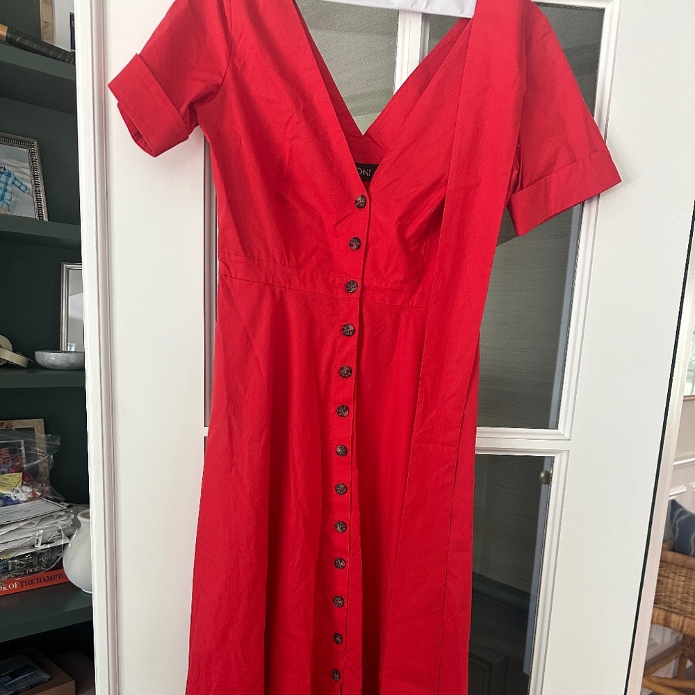 Red Saloni Dress